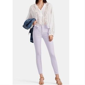 Women's Lilac Skinny Jeans